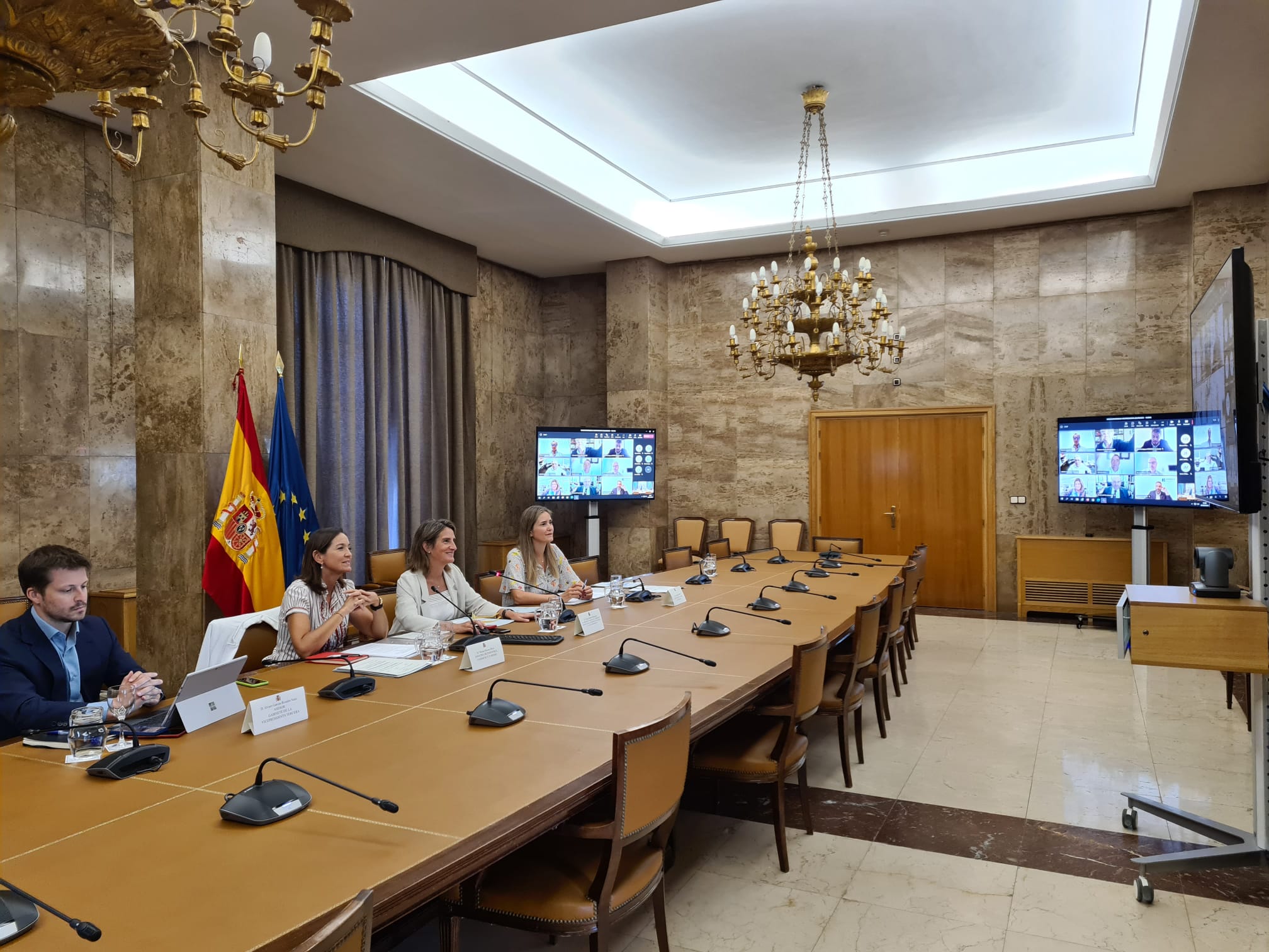 Reunió amb la Ministra de Transició Ecològica