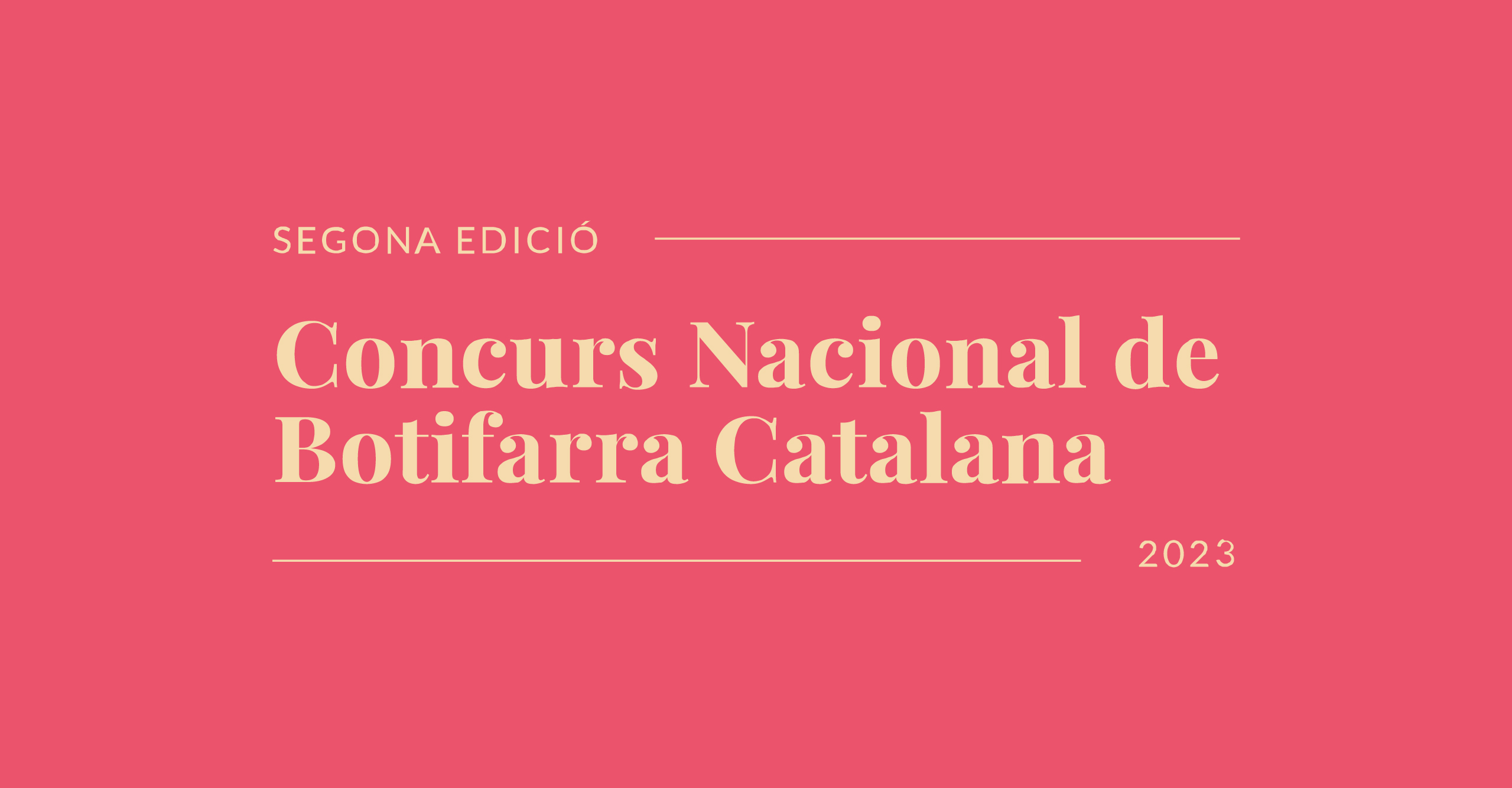2a edició del Concurs Nacional de Botifarra Catalana