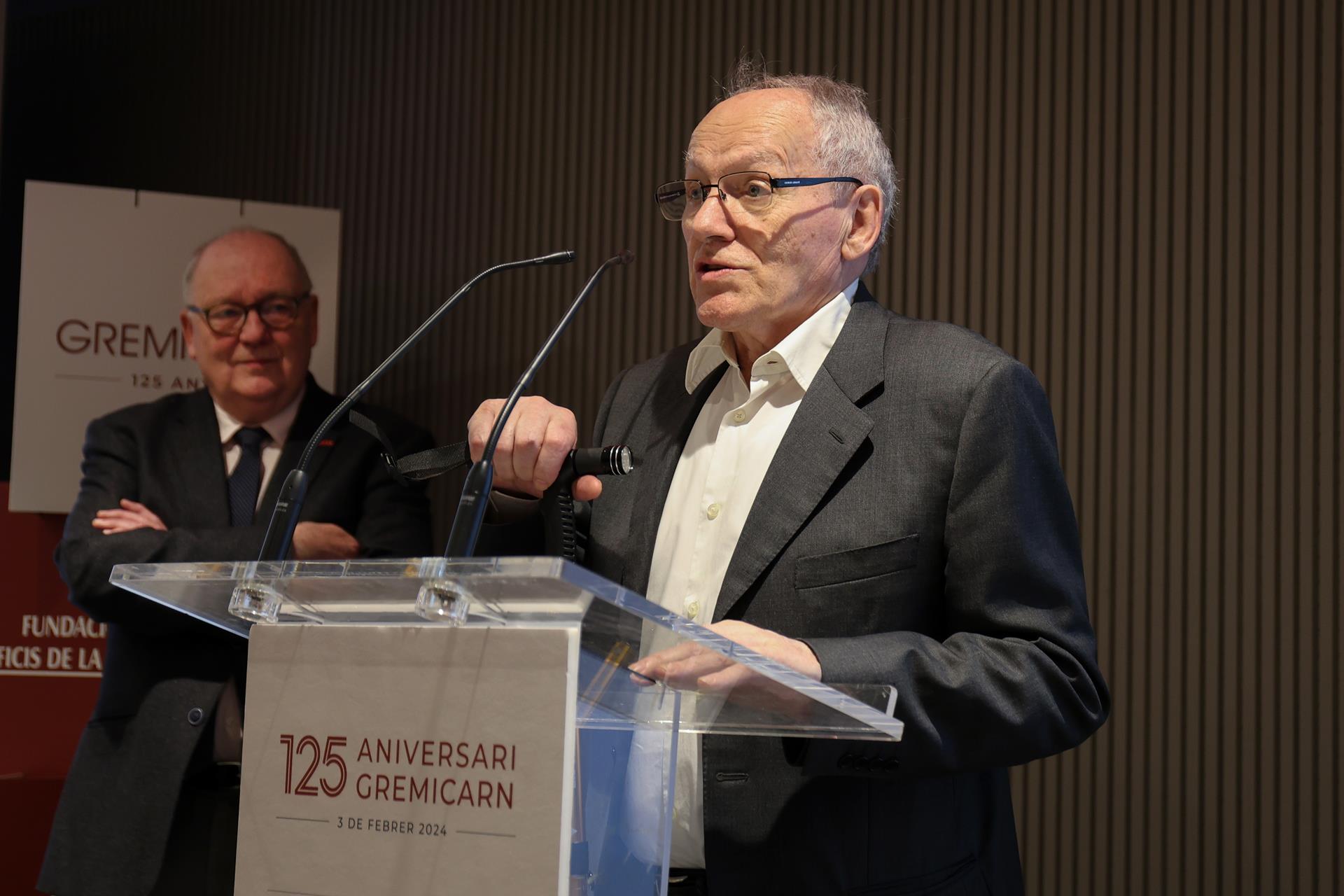 Joan Estapé, president d’honor de GremiCarn Barcelona
