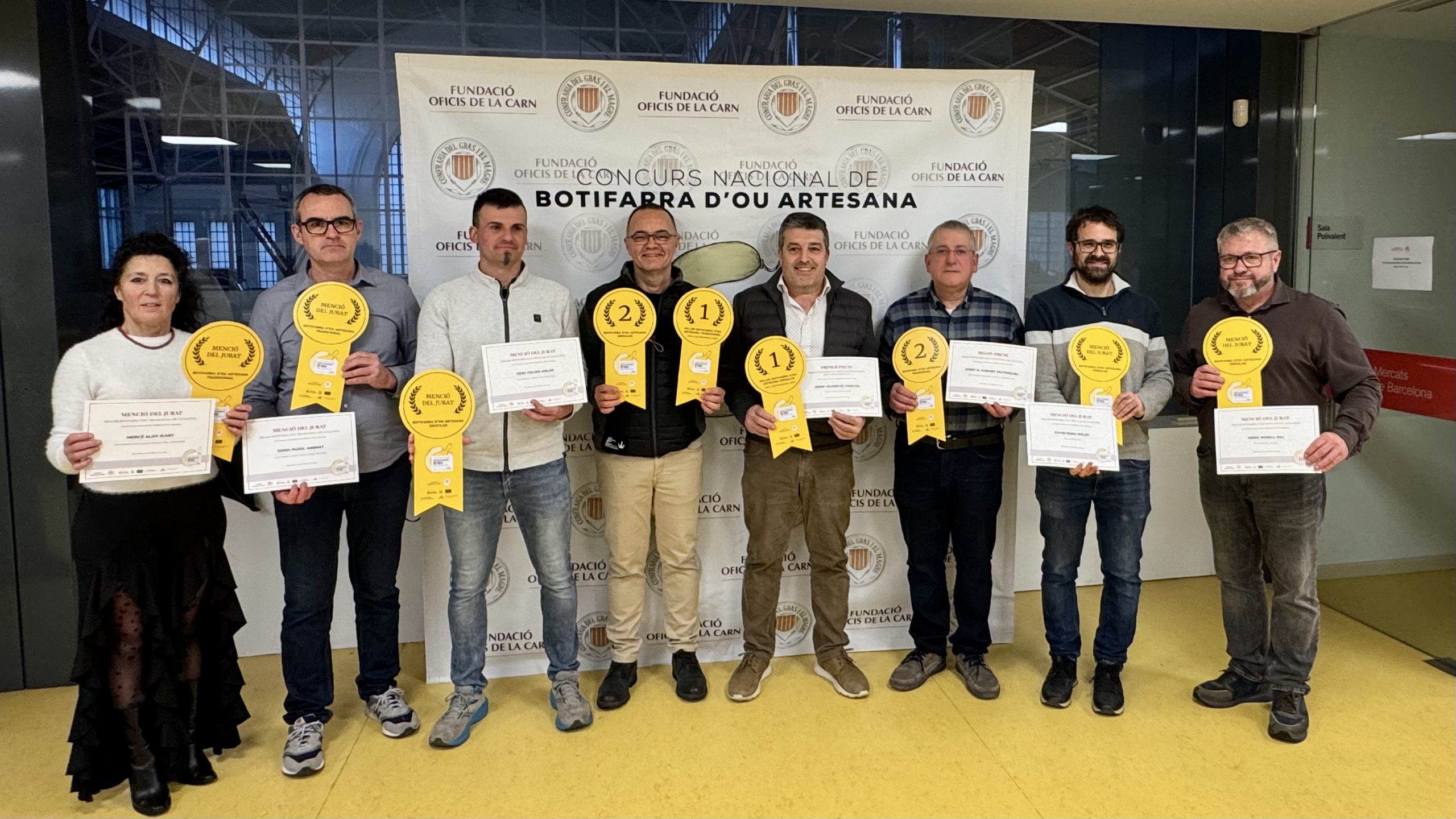 Xarcuteria Hernando i Fussimanya, guanyadors del Concurs Nacional de Botifarra d’Ou Artesana 2025