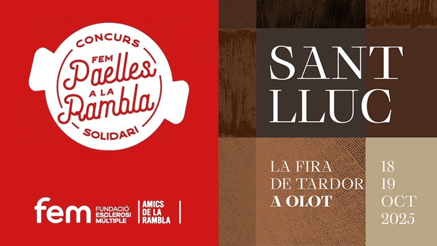 Aquest dissabte 18 d’octubre, GremiCarn al Concurs paelles solidàries de Barcelona i a la Fira de Sant Lluc d’Olot