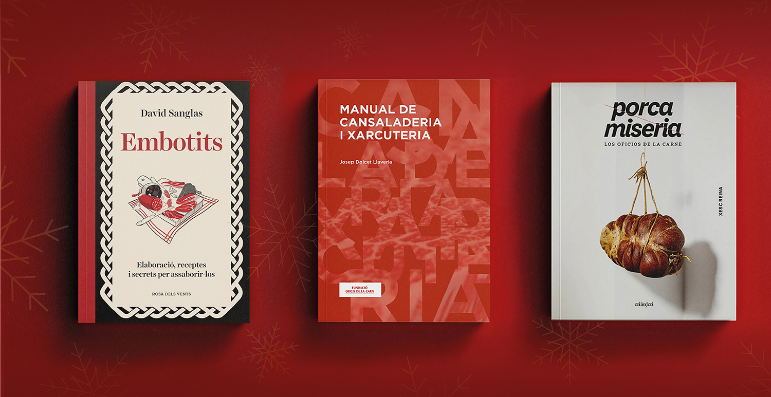 Aquest Nadal, tenim tres llibres perquè regalisa tradició i passió per l’ofici