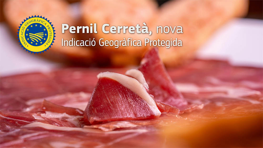 El Pernil Cerretà obté el reconeixement europeu d’Indicació Geogràfica Protegida